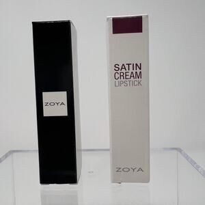NIB Zoya Satin Cream Lipsticks